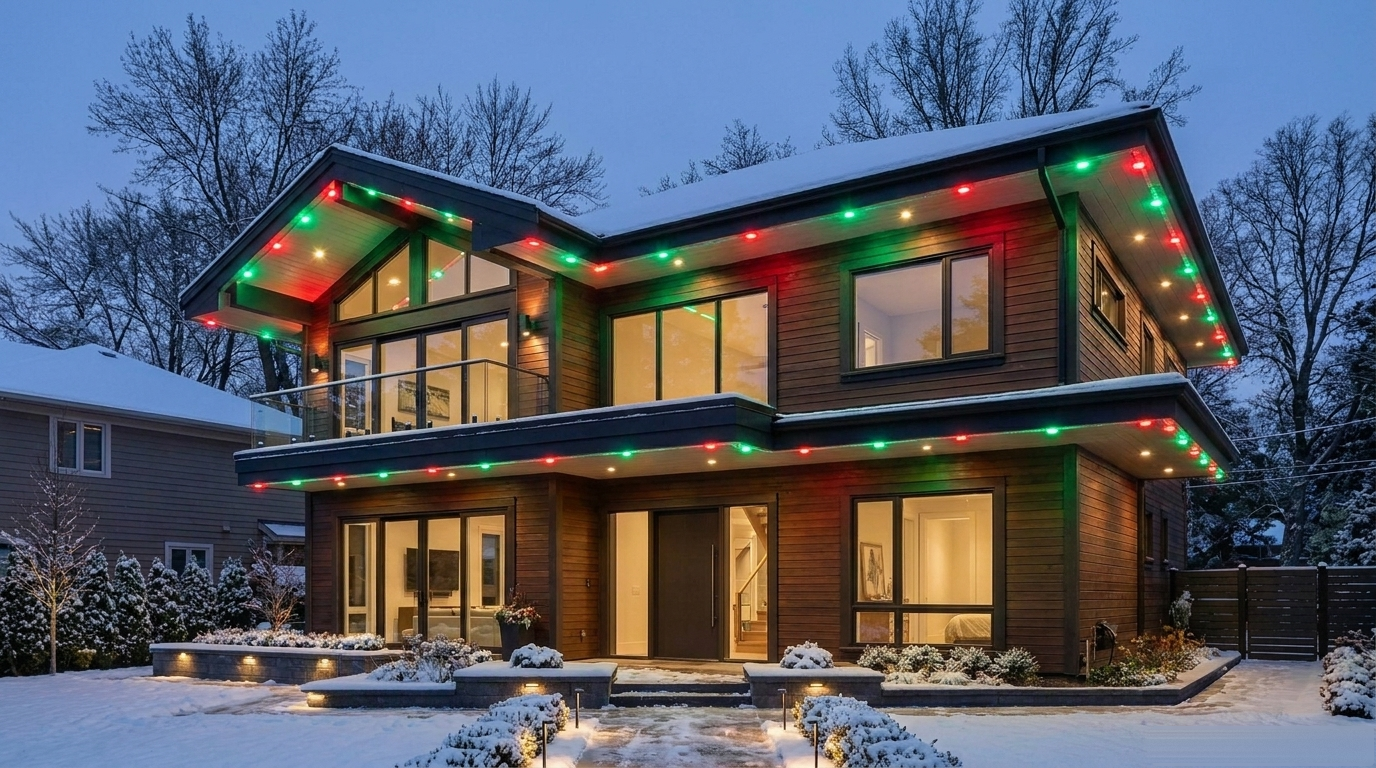 Permanent Smart Christmas and Holiday Lighting
